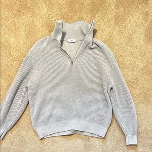 TNA Quarter-zip Knit Sweater